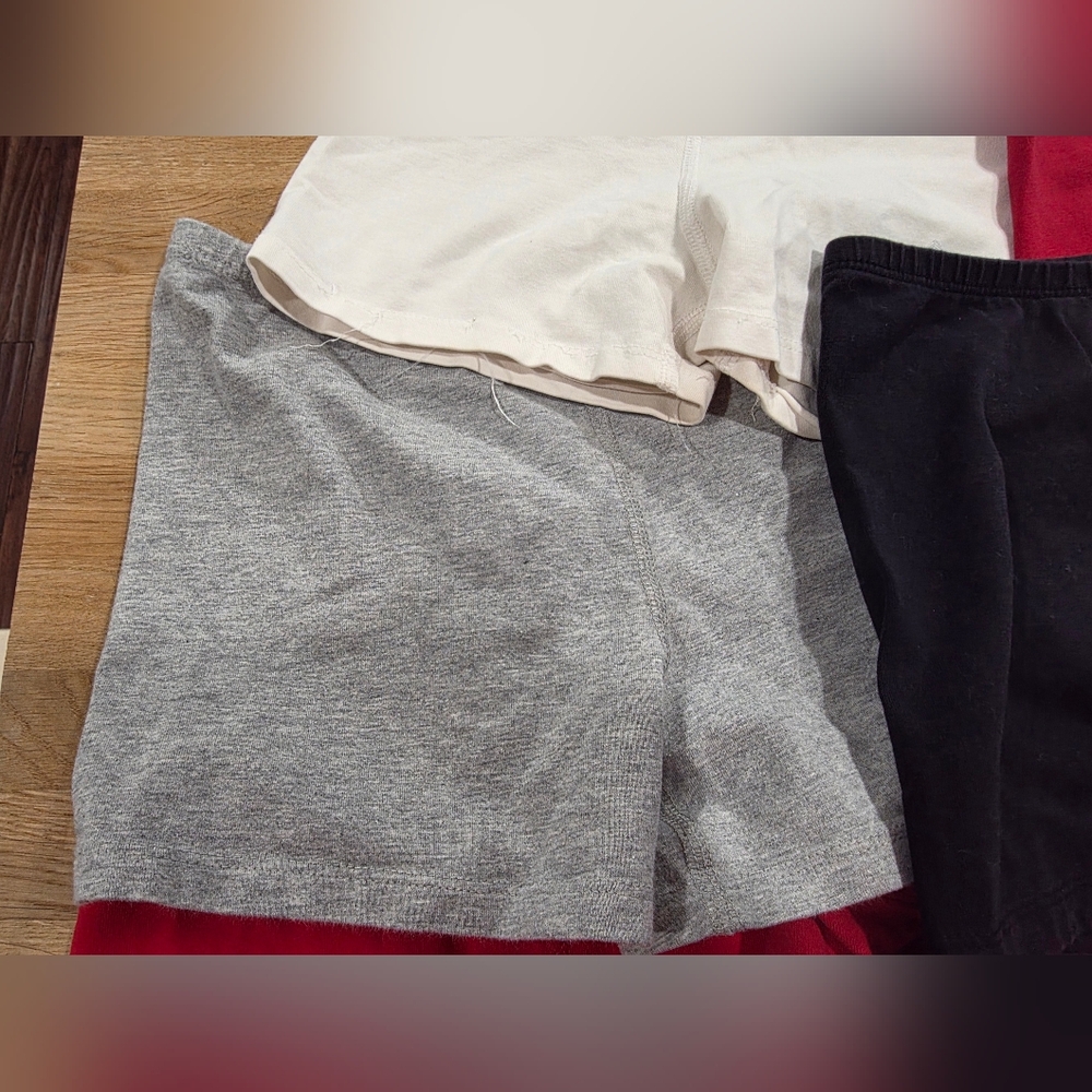 Primary Kids Under Shorts 8 Pack - Red, Black, Navy, Gray, White Sz 8/9 EUC - Picture 7 of 17